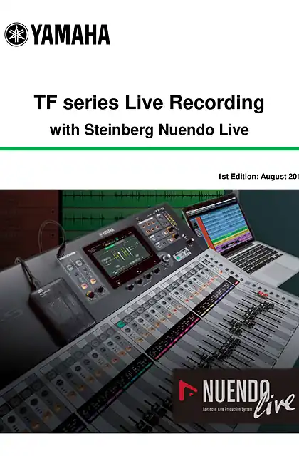 yamaha雅马哈TF series Live Recording with Steinberg Nuendo Live